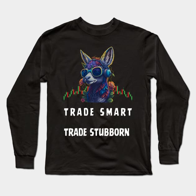 trader Long Sleeve T-Shirt by vaporgraphic